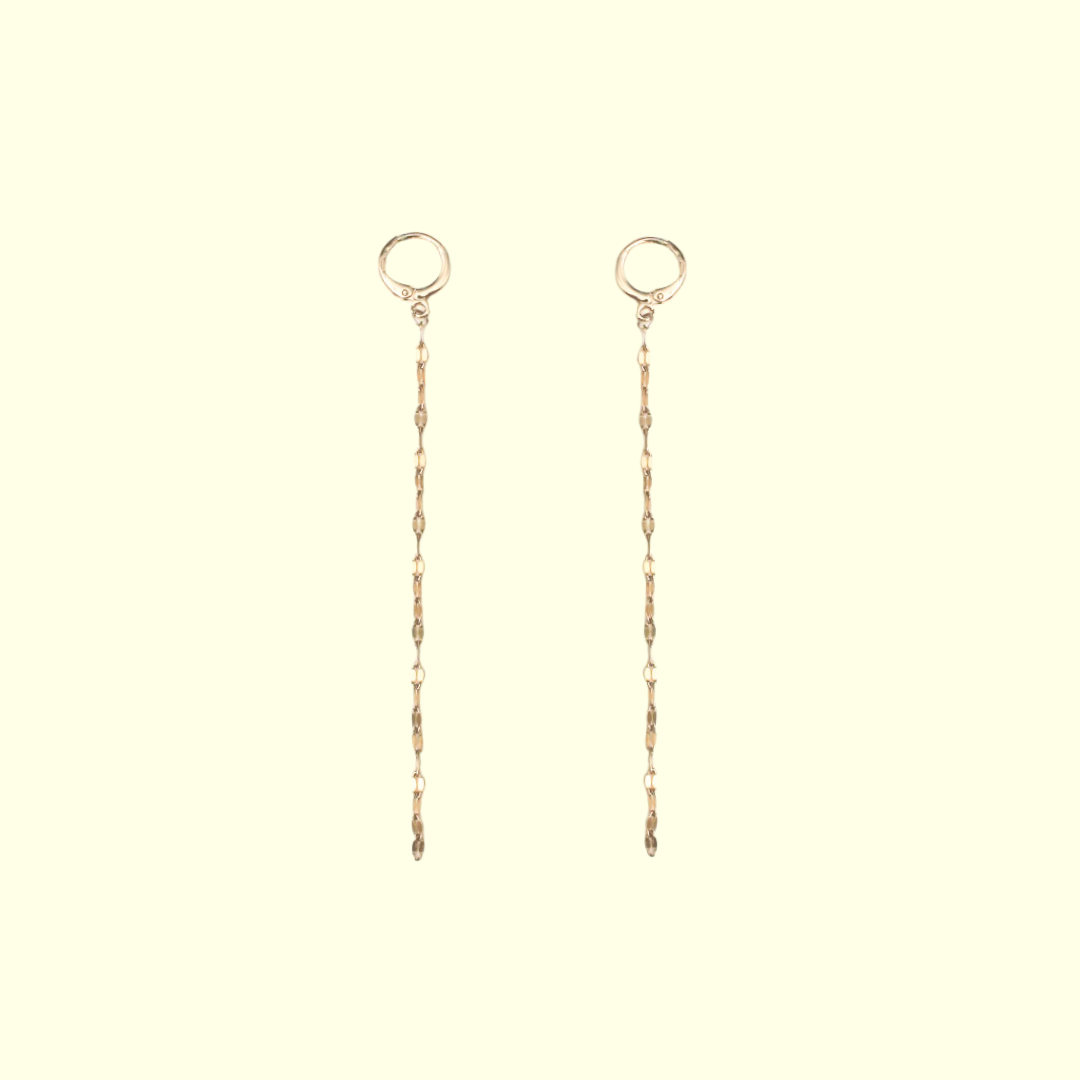 Everyday drop down earrings